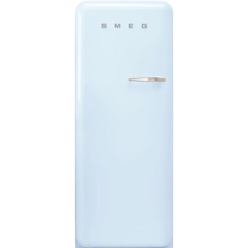 Retro Refrigerator | Pastel Blue | Left Hinge | FAB28 | Smeg