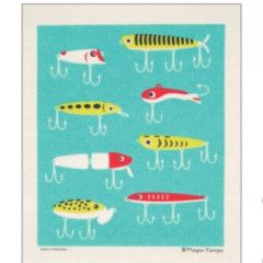 Swedish Dishcloth MK Fishing Lures, Summer | Cose Nuove