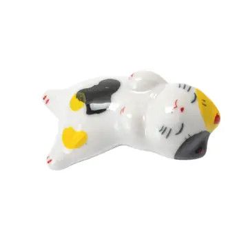 Cat Chopsticks Rest 2&quot;L | Urban Tokyo