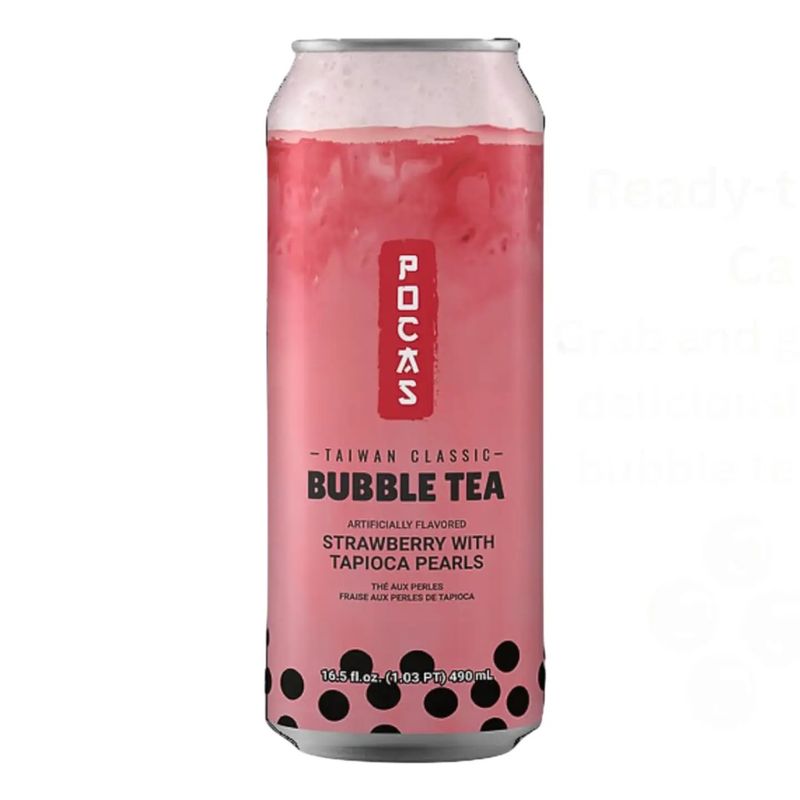 Pocas Bubble Strawberry Tea