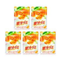 100% Fruit Juice Jelly Gummy Candy – Orange Flavor, 1.91 oz