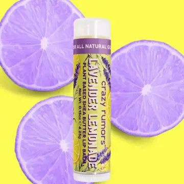 All Natural, Vegan Lavender Lemonade Lip Balm