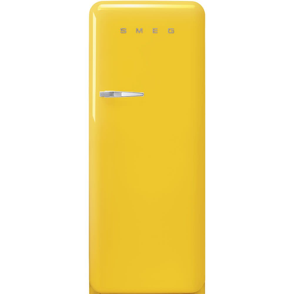 Retro Refrigerator | Yellow | Right Hinge | FAB28 | Smeg
