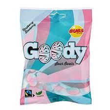 Bubs Raspberry Blueberry Ovals 90g