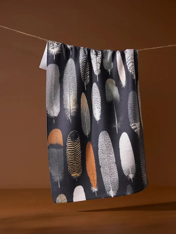 Featherfall Tea Towel | Geometry