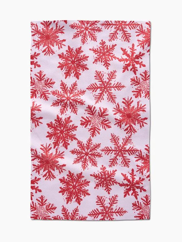 Snowy Days Red | Geometry