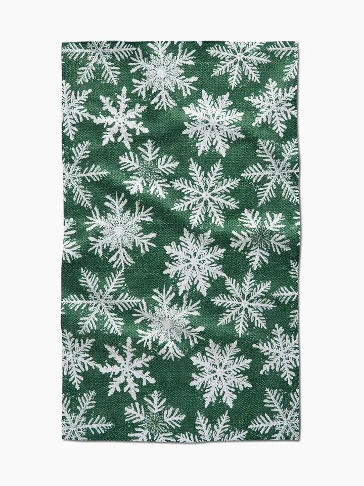 Snowy Days Green | Geometry