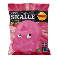 Bubs Cool Raspberry Skull Foam 90g
