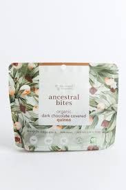 Dark Chocolate Coated Quinoa Bites | Ancestral Organics