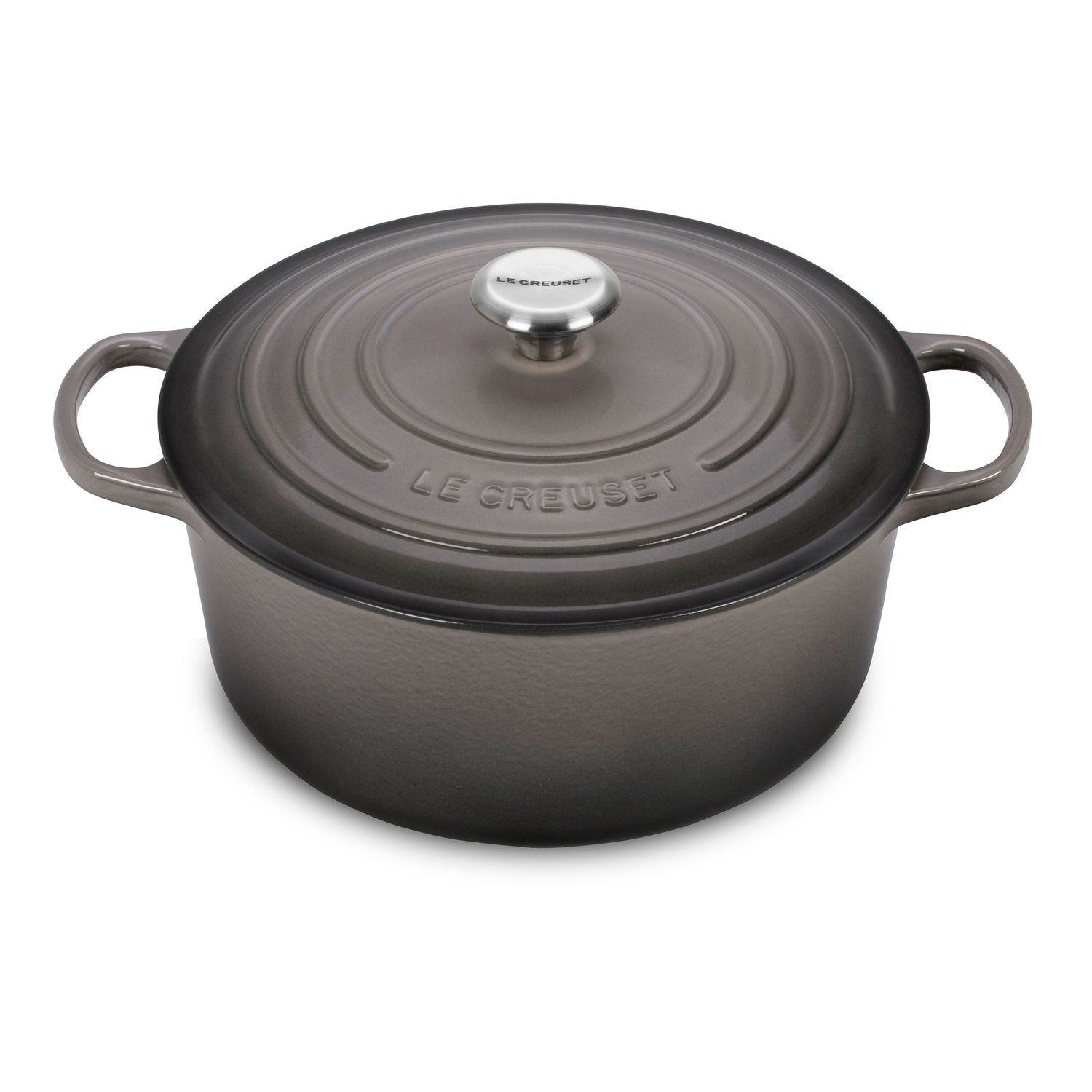 Signature Round Dutch Oven - Oyster, 9 qt. | Le Creuset