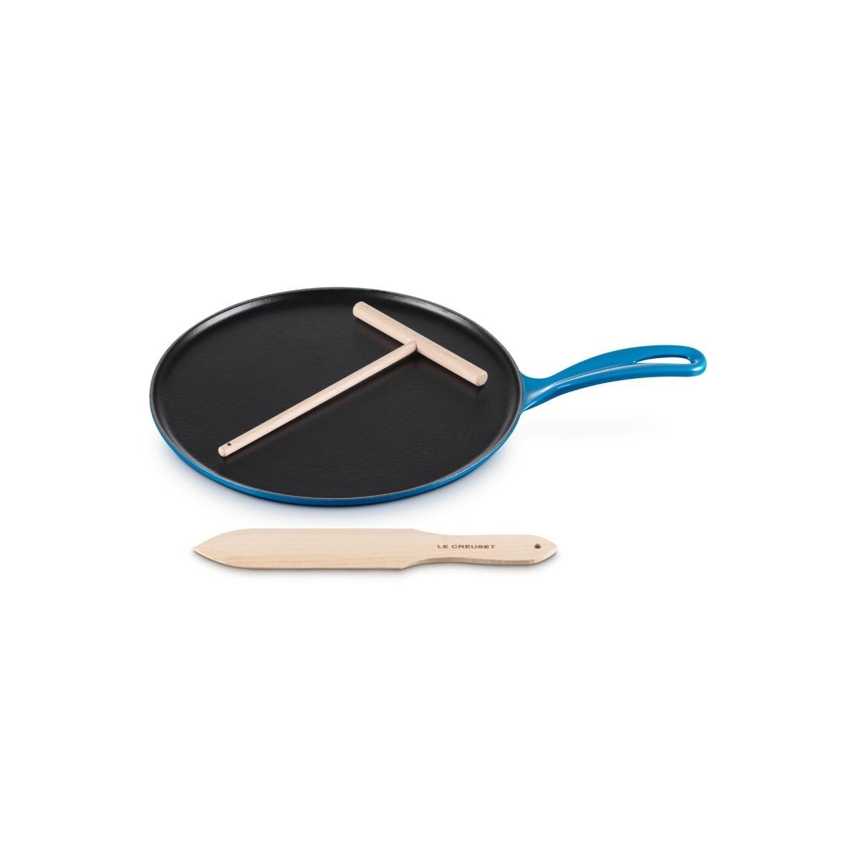 Traditional Round Crepe Pan - Marseille, 10.25&quot; | Le Creuset