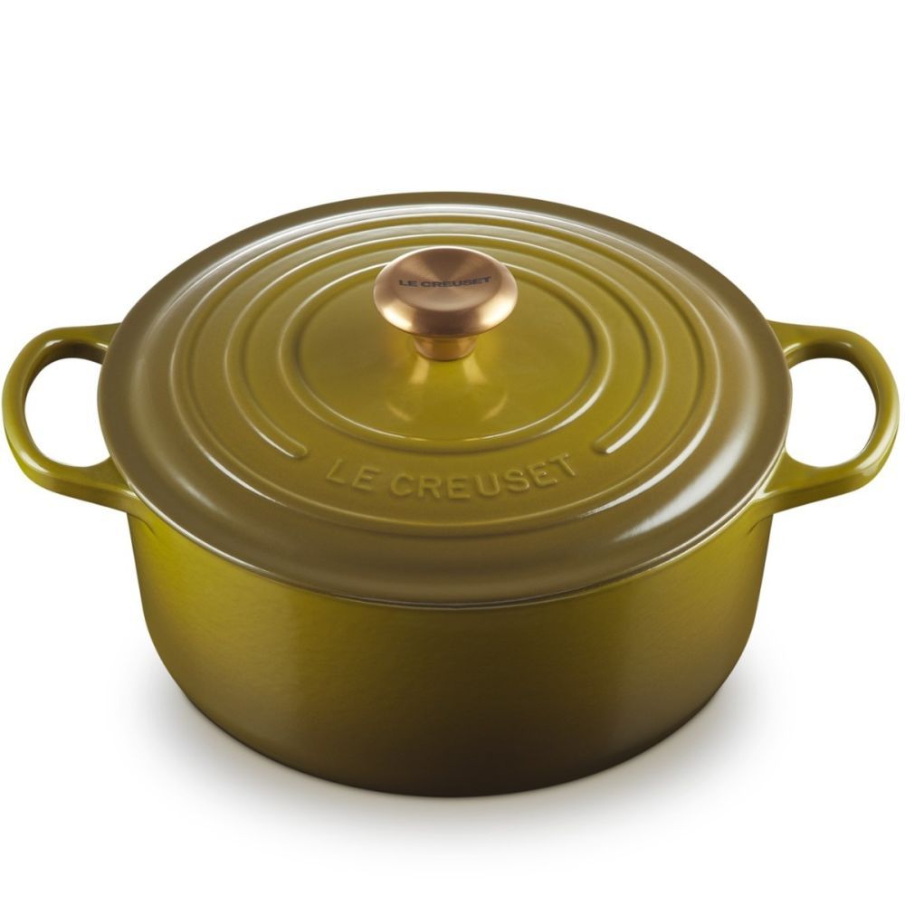 Signature Round Dutch Oven - Olive, 7.25 qt. | Le Creuset