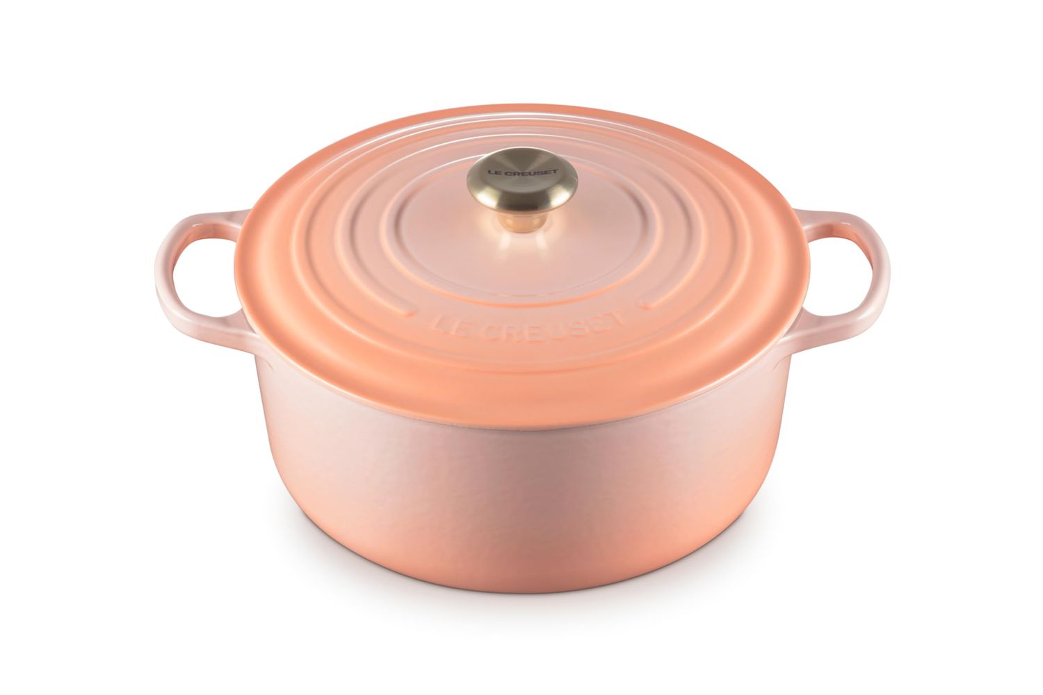 Signature Round Dutch Oven - Peche, 7.25 qt. | Le Creuset