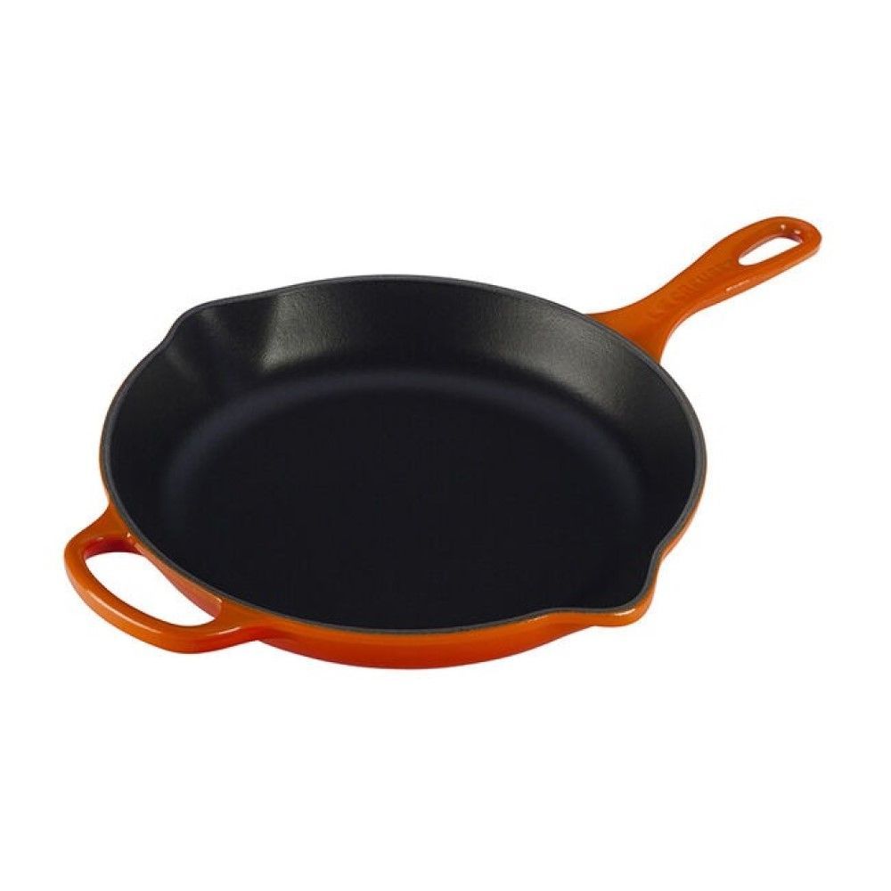 10.25&quot; Signature Iron Handle Skillet - Flame, 10.25&quot; (1-3/4 qt.) | Le Creuset