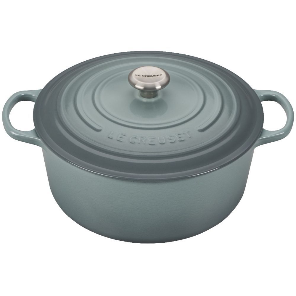 Signature Round Dutch Oven - Sea Salt, 9 qt. | Le Creuset