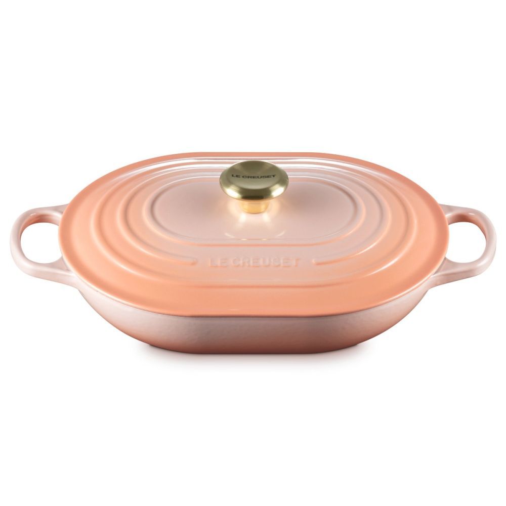 Signature Oval Casserole, Peche, 3.75 qt. | Le Creuset