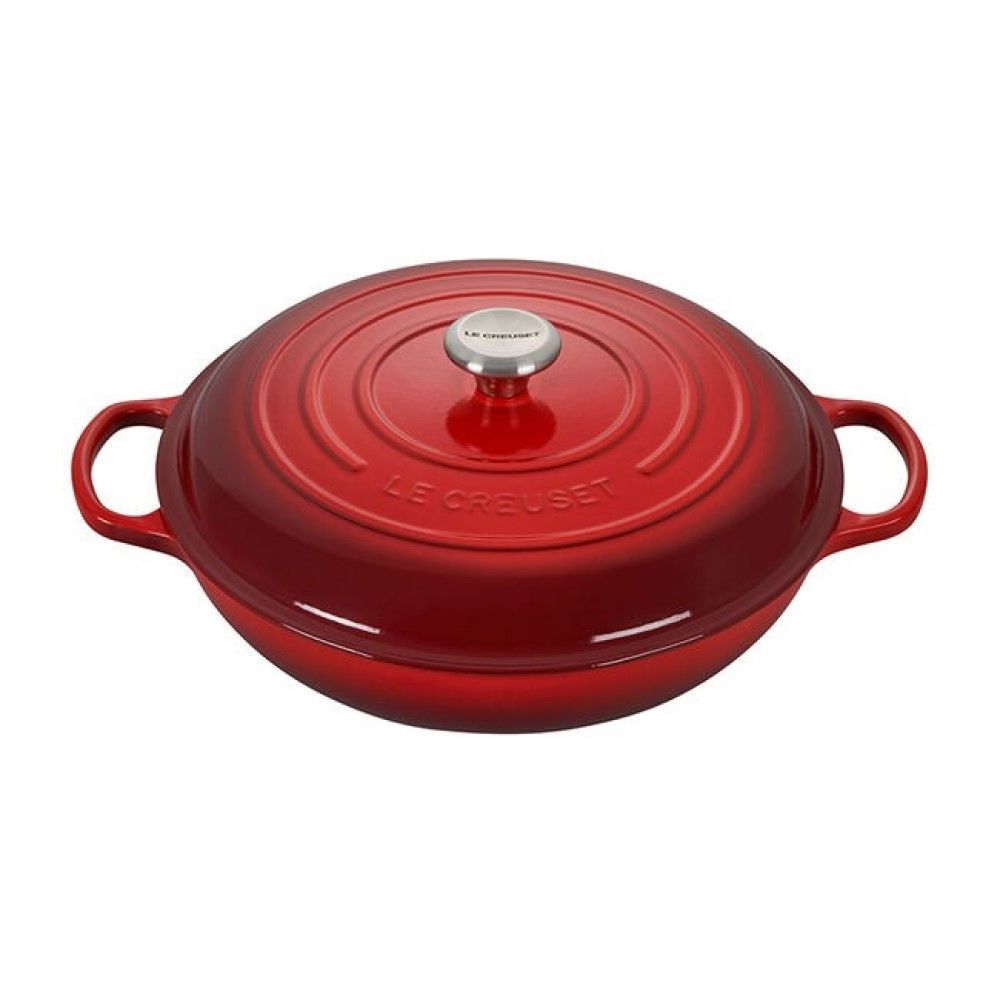 Signature Braiser - Cerise, 5 qt. | Le Creuset