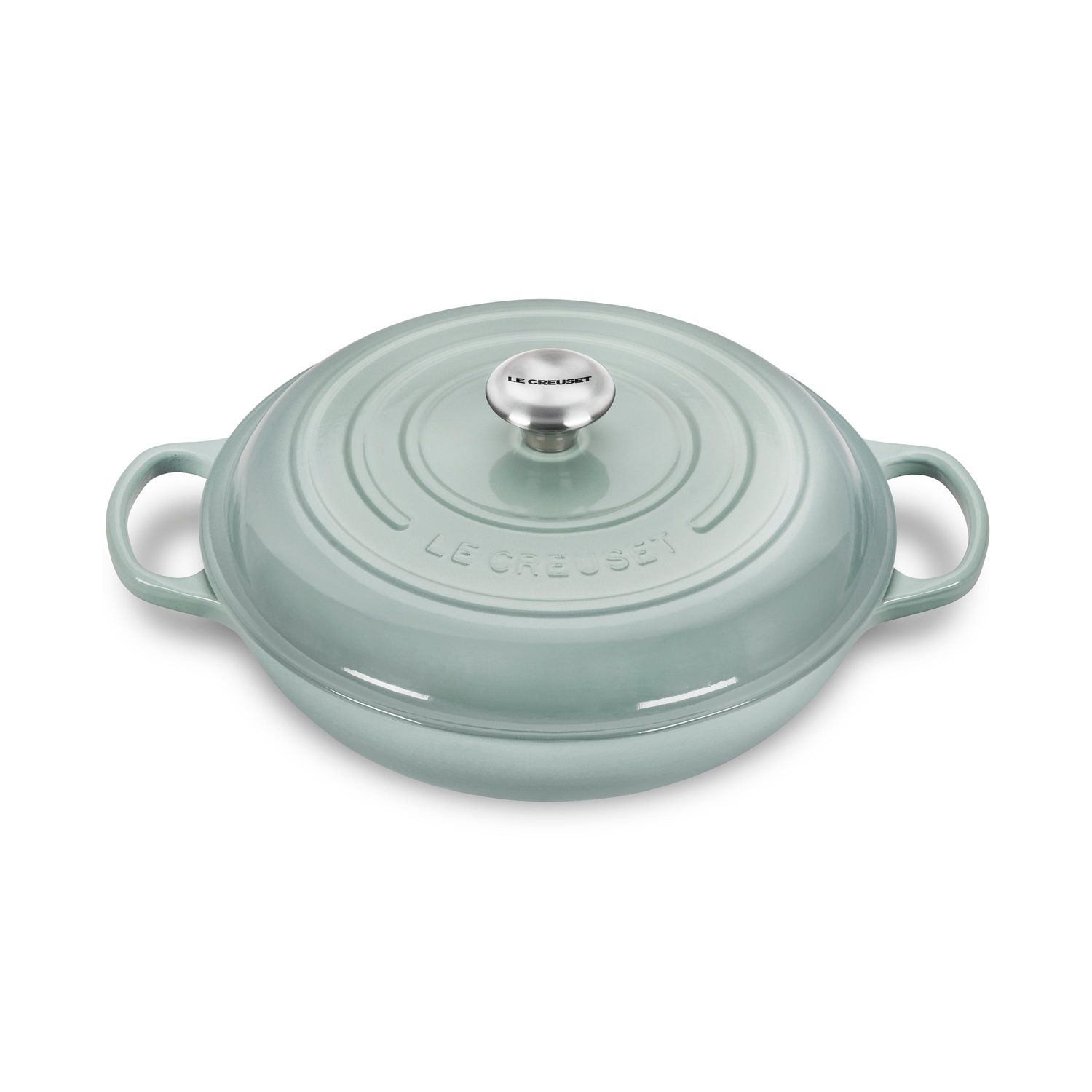 Signature Braiser - Sea Salt, 3.5 qt. | Le Creuset