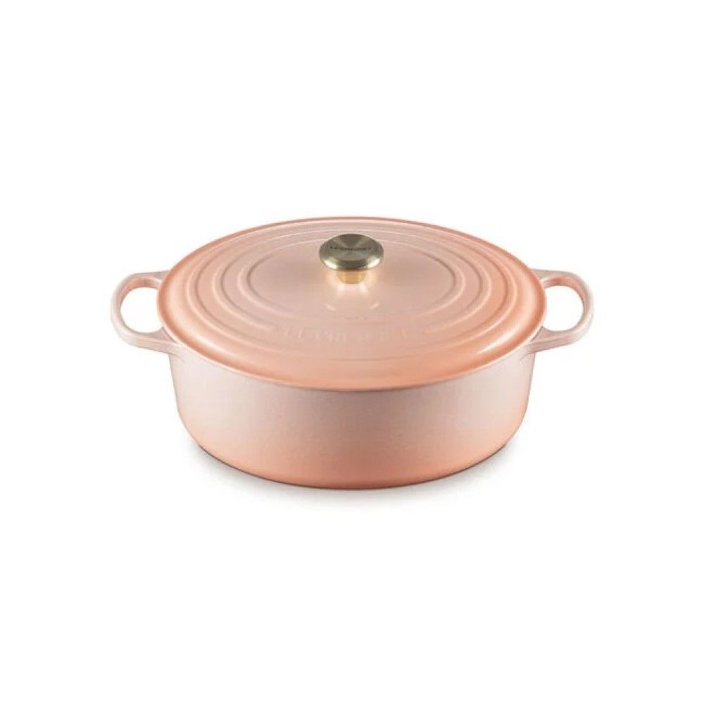 Signature Oval Dutch Oven - Peche, 8 qt. | Le Creuset