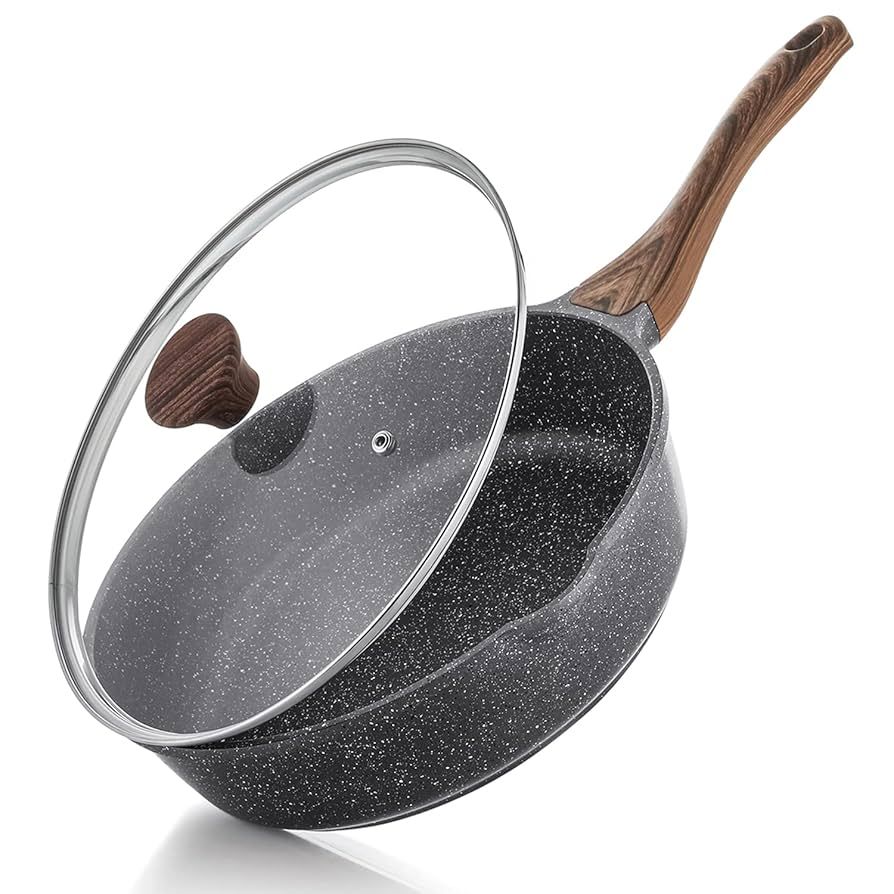 12 Piece Set (8&quot; Nonstick Fry Pan, 10&quot; Fry Pan, 12&quot; Nonstick Fry Pan, 2 qt. Saucepan w/ Lid, 4 qt. Saucepan w/ Lid, 3.5 qt. Saucier Pan w/ Lid, 9 qt. Stockpot with Deep Colander Insert &amp; Lid) | Le Cre