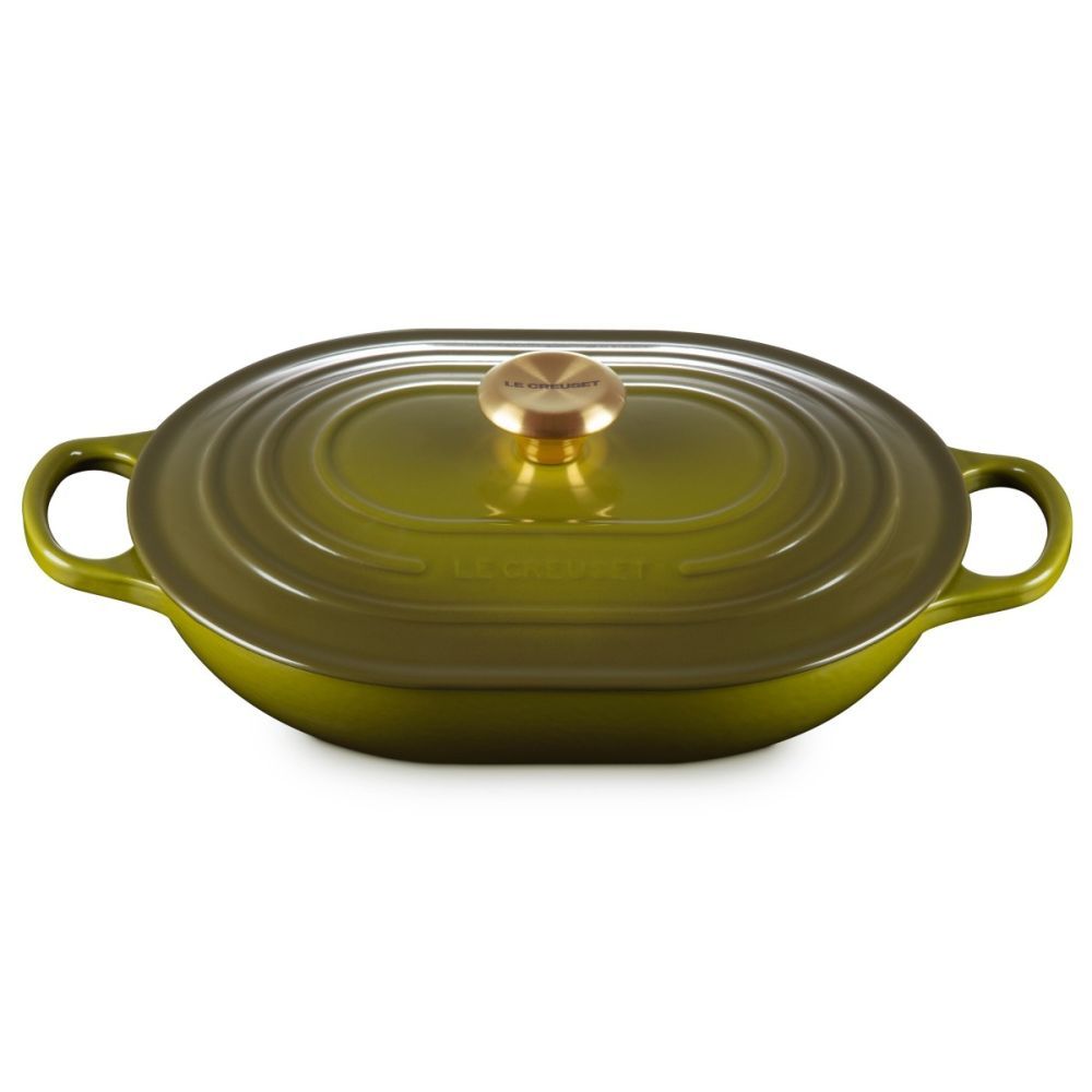 Signature Oval Casserole, Olive, 3.75 qt. | Le Creuset