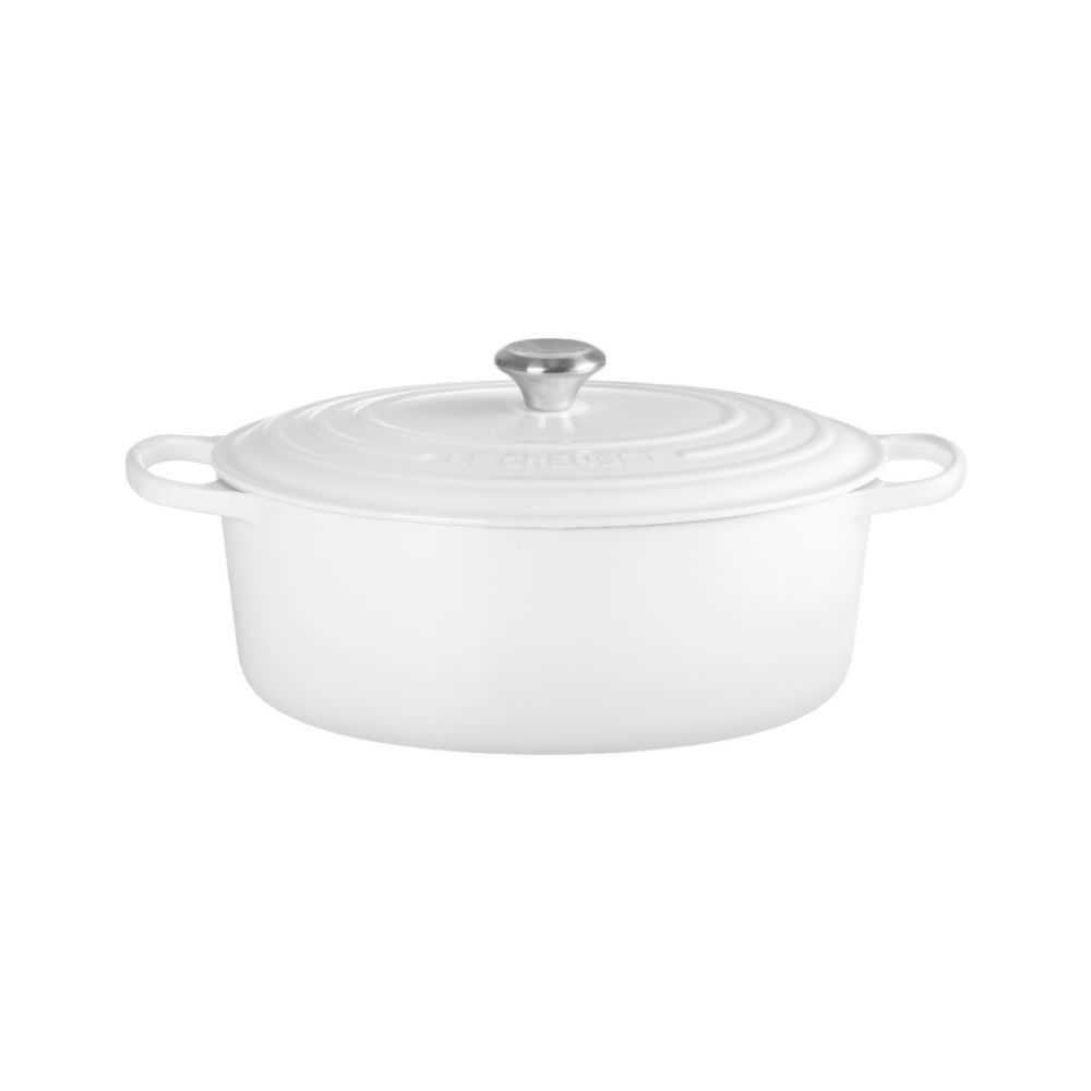 Signature Oval Dutch Oven - White, 8 qt. | Le Creuset