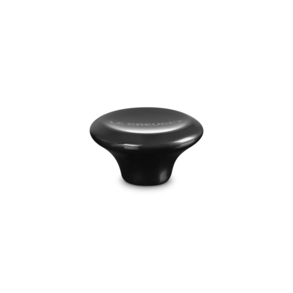 Signature Black Nickle Knob - Medium | Le Creuset