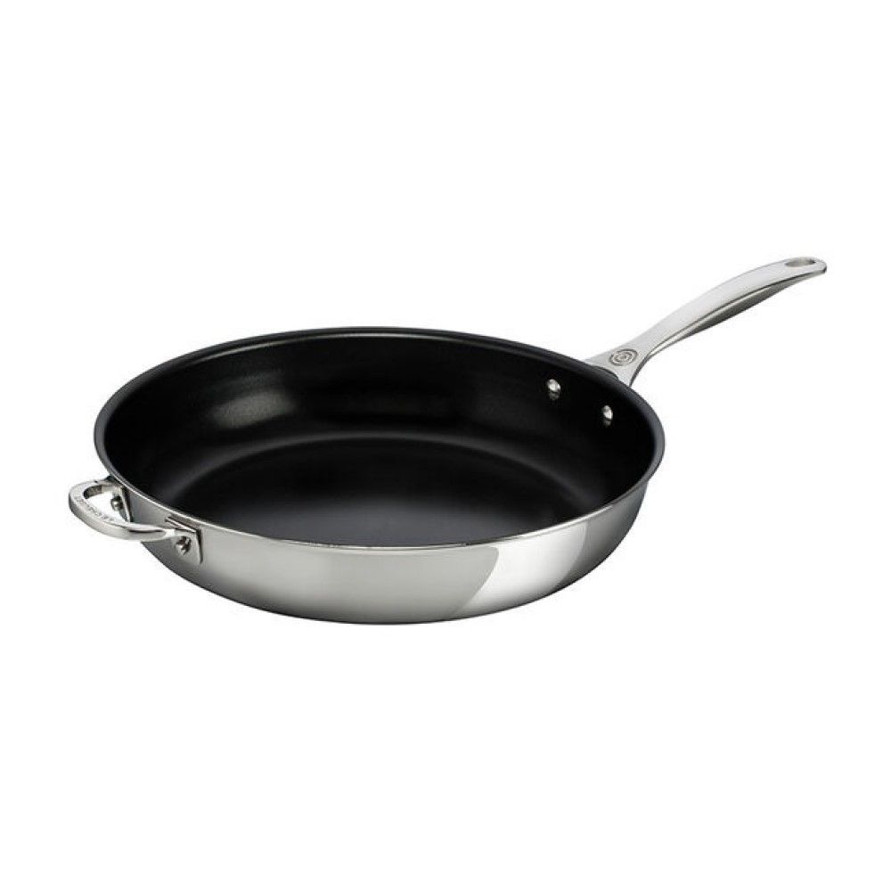 12.5&quot; Nonstick Deep Fry Pan with Helper Handle | Le Creuset