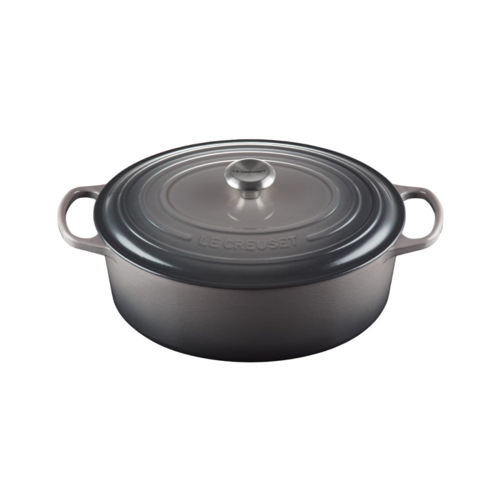 Signature Oval Dutch Oven - Oyster, 8 qt. | Le Creuset