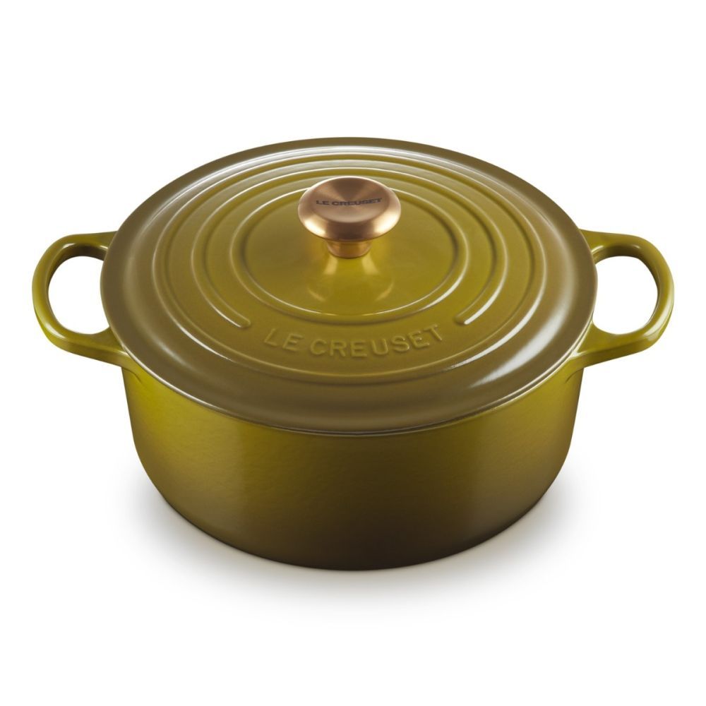 Signature Round Dutch Oven - Olive, 5.5 qt. | Le Creuset