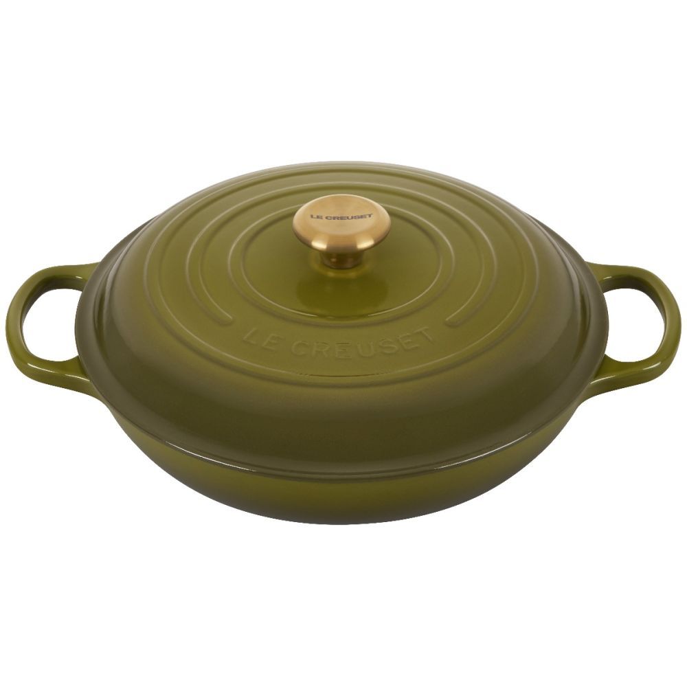Signature Braiser - Olive, 3.5 qt. | Le Creuset