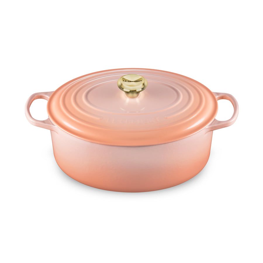 Signature Oval Dutch Oven - Peche, 6.75 qt. | Le Creuset
