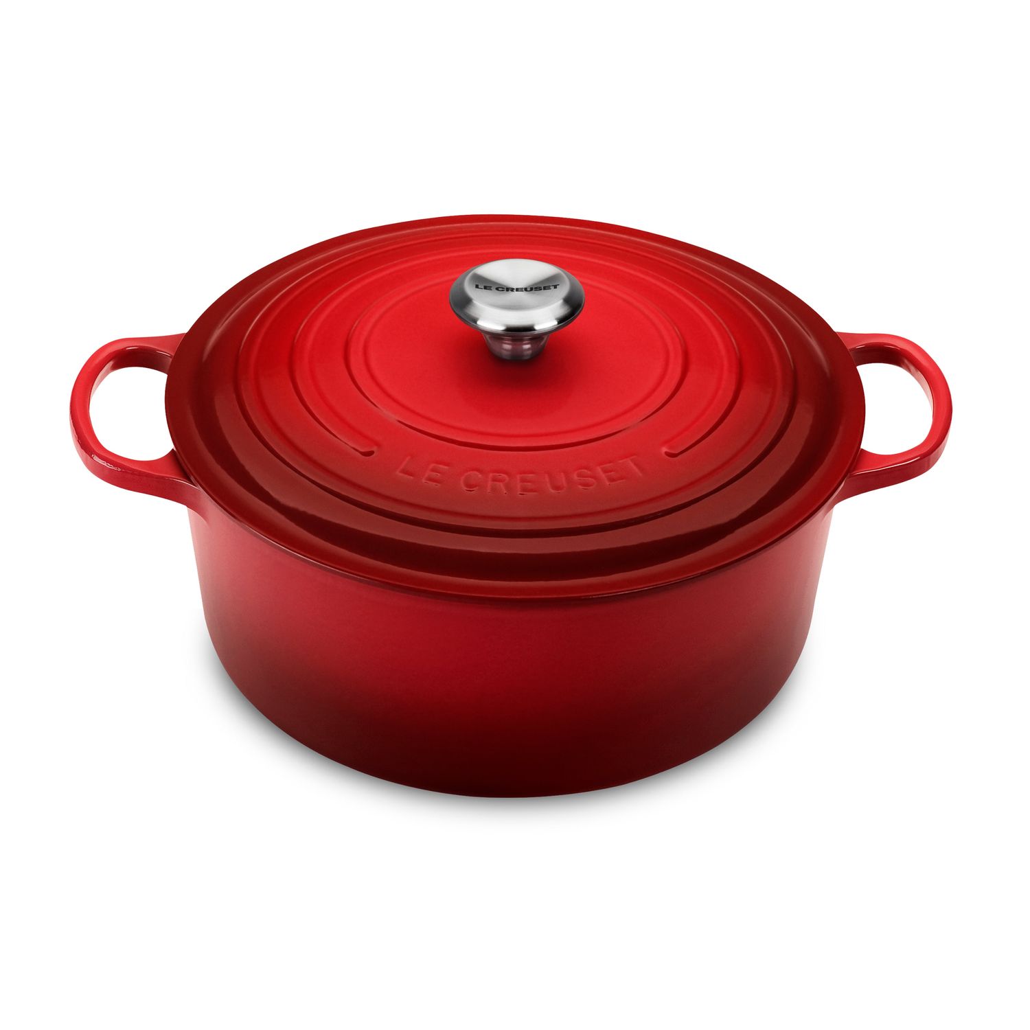 Signature Round Dutch Oven - Cerise, 7.25 qt. | Le Creuset