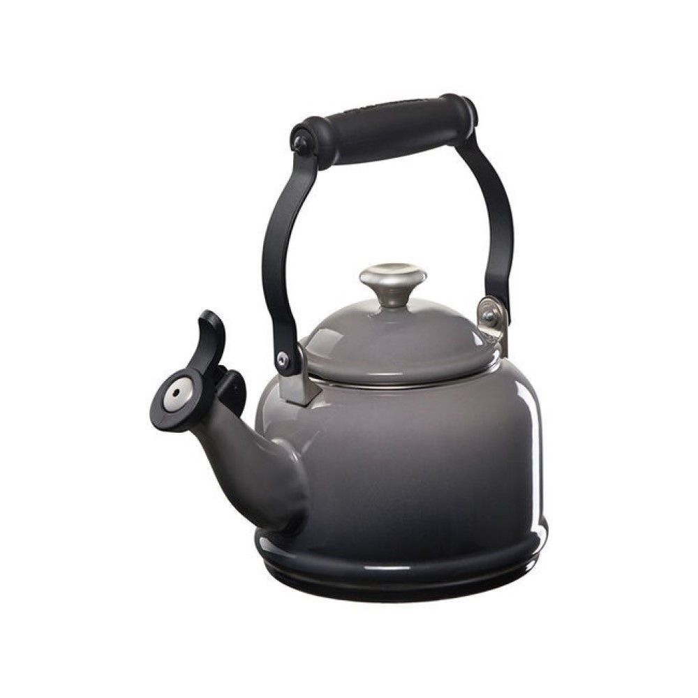 Demi Kettle - Oyster w/ SS Knob, 1.25 qt. | Le Creuset