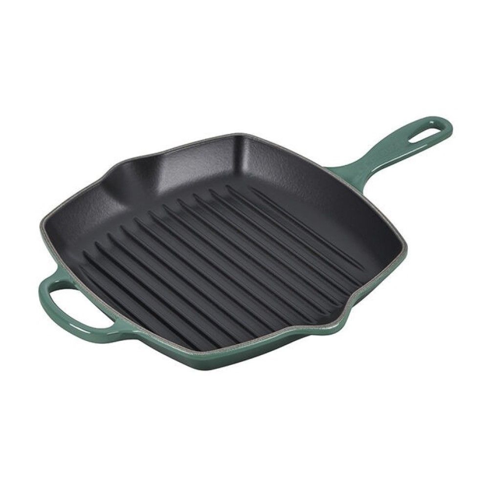 10.25&quot; Signature Square Skillet Grill - Artichaut | Le Creuset