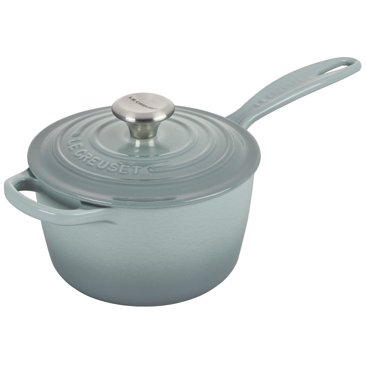 Signature Saucepan - Sea Salt, 1.75 qt. | Le Creuset