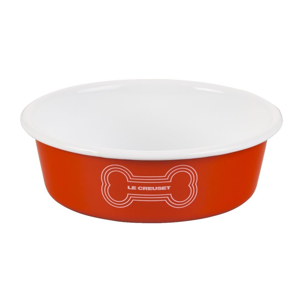 Medium Dog Bowl - Orange, 4 cup | Le Creuset