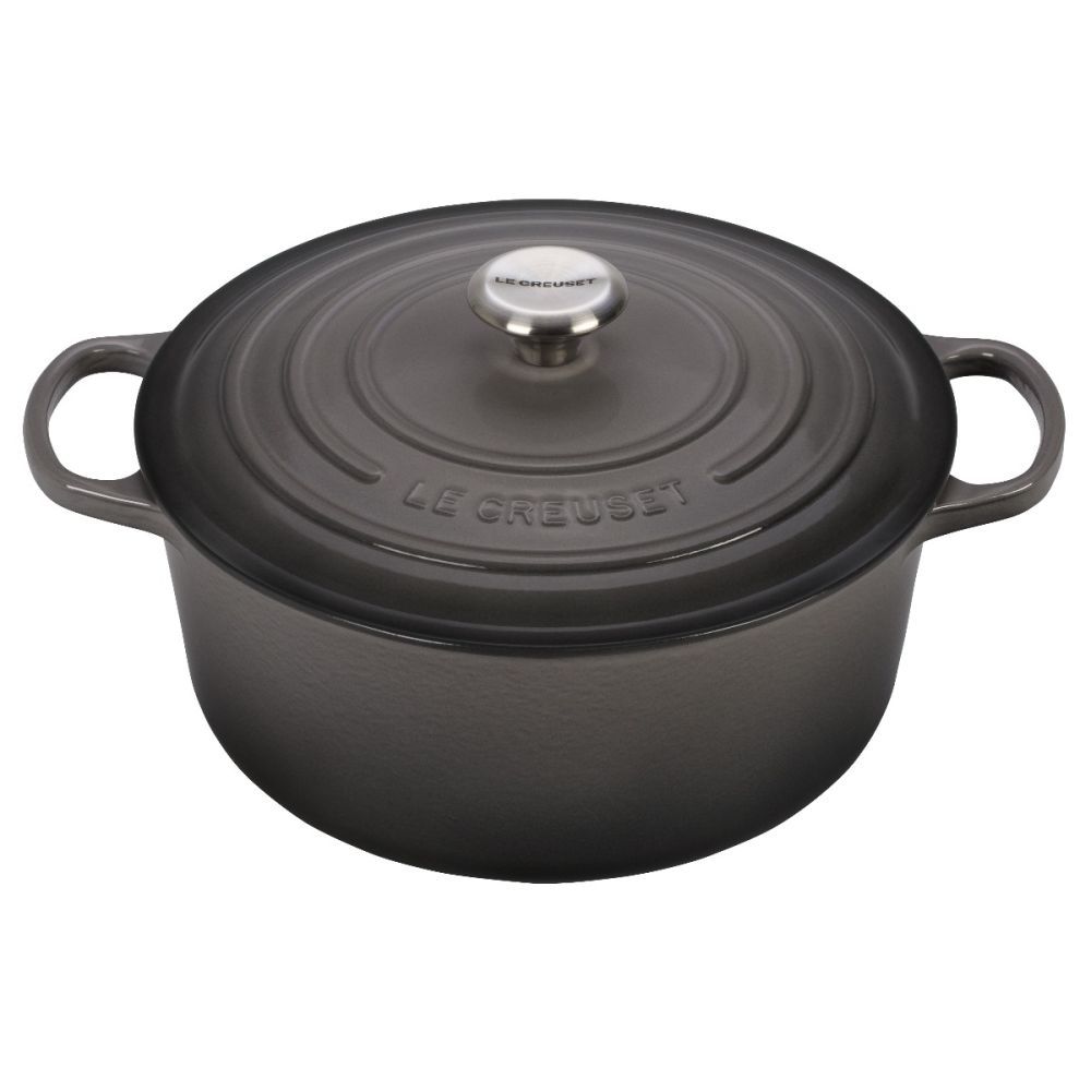 Signature Round Dutch Oven - Oyster, 7.25 qt. | Le Creuset