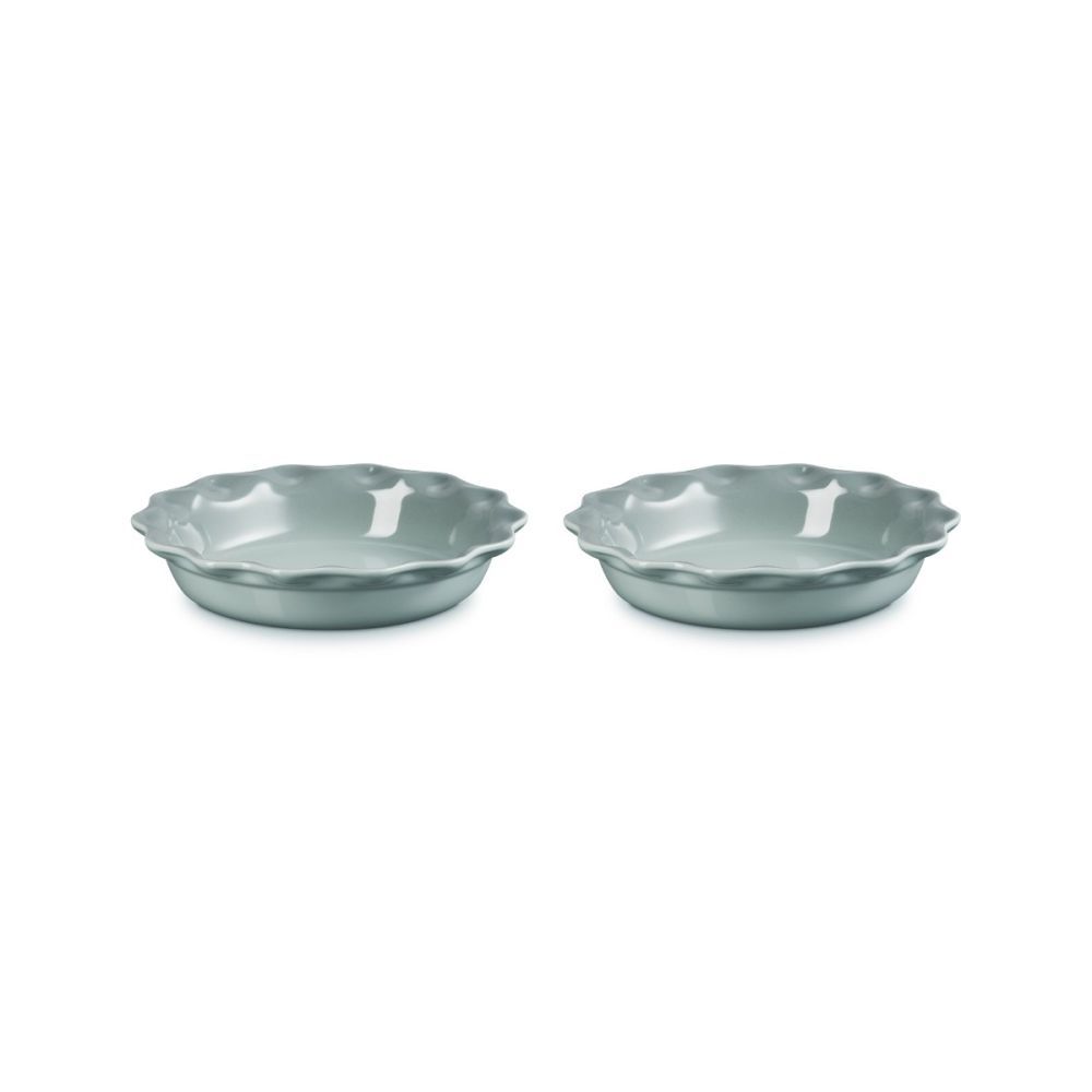 Set of 2 Heritage Pie Dishes - Sea Salt | Le Creuset