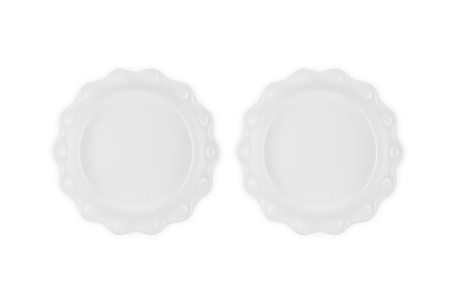 Set of 2 Heritage Pie Dishes - White | Le Creuset