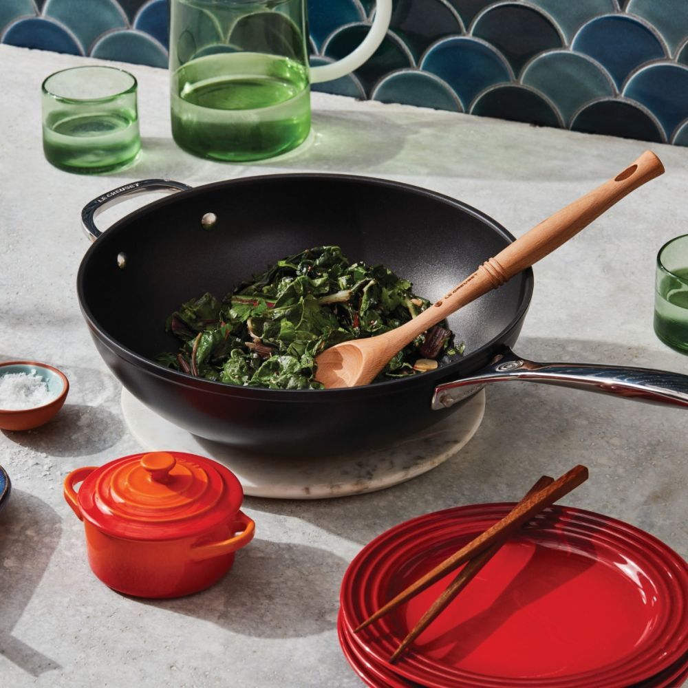 Toughened Nonstick PRO 12&quot; Stir Fry Pan with Helper Handle | Le Creuset