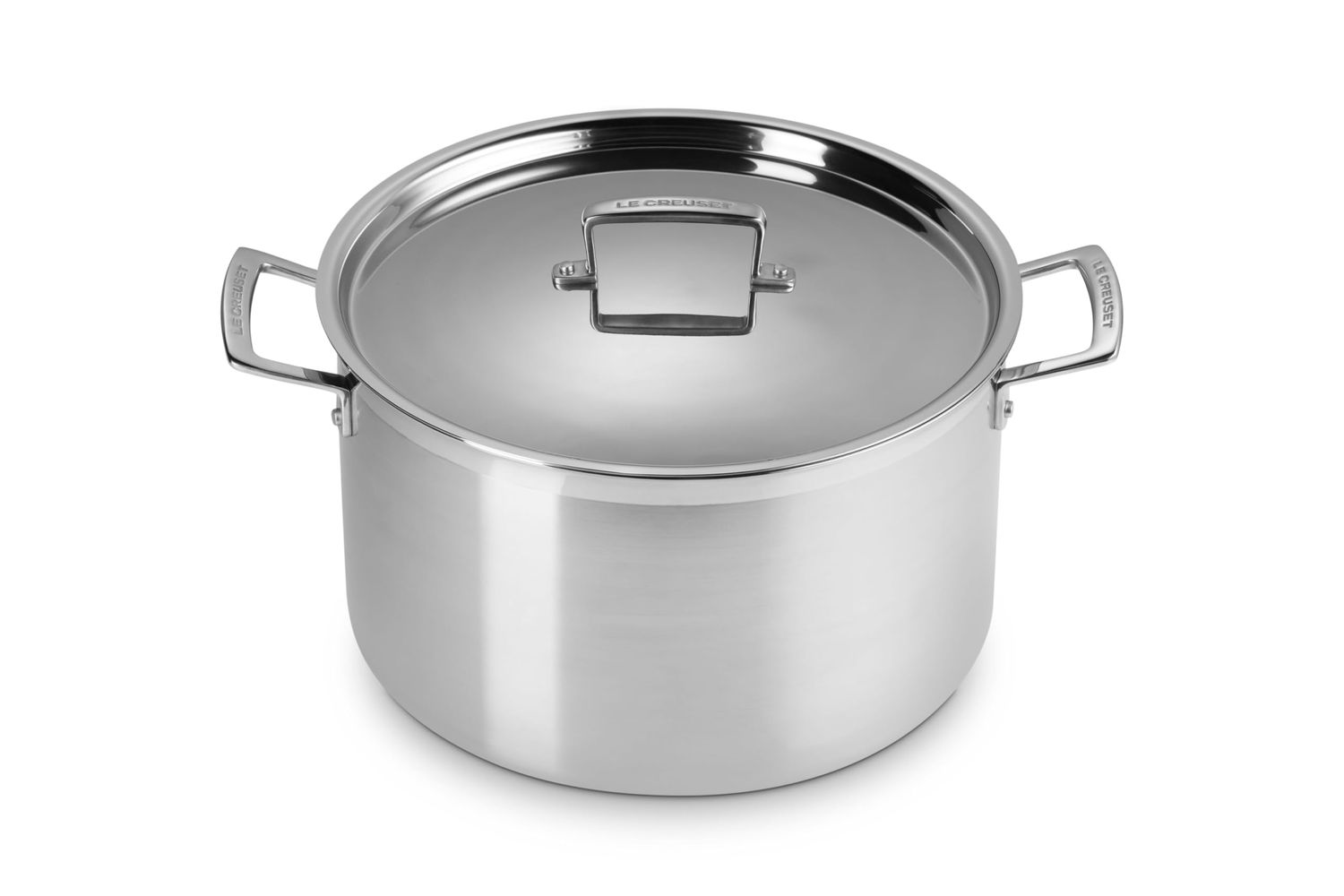 Classic Stainless Steel Stockpot, 10 qt. | Le Creuset