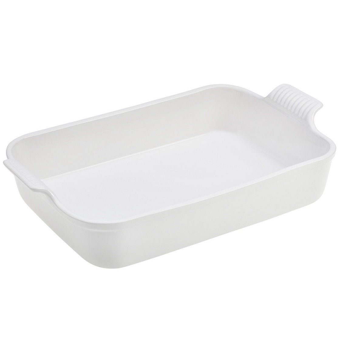 Heritage Rectangular Dish - White, 2.5 qt. (10.5&quot; x 7&quot;) | Le Creuset