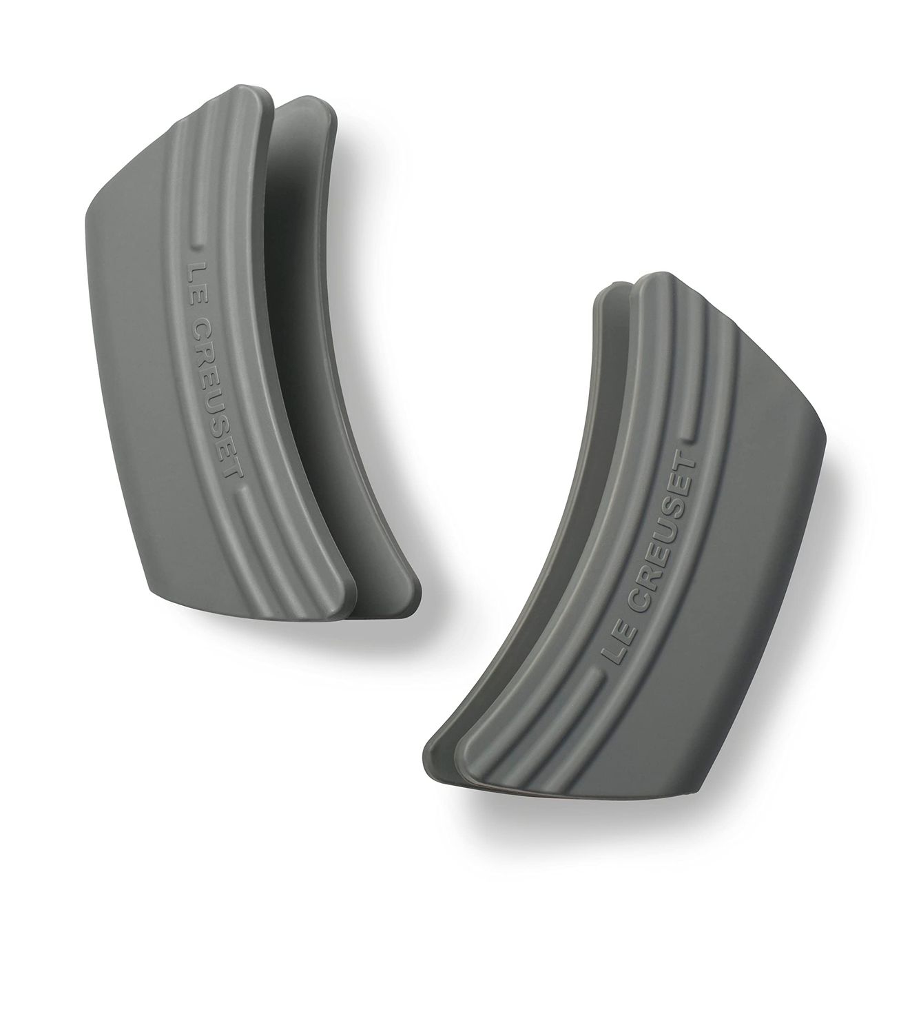 Silicone Pot Grips Set - Black, 5&quot; x 2 1/2&quot; each | Le Creuset