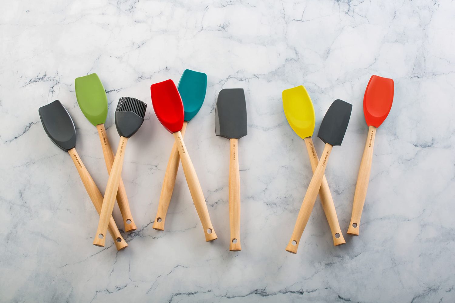 Craft Series Medium Spatula - Peche, 11 1/8&quot; x 2 1/4&quot; | Le Creuset
