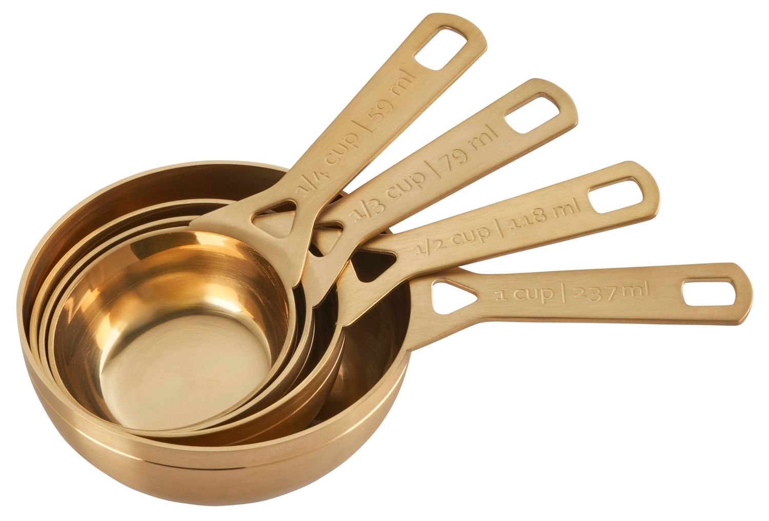Gold Measuring Cups - Set of 4 | Le Creuset
