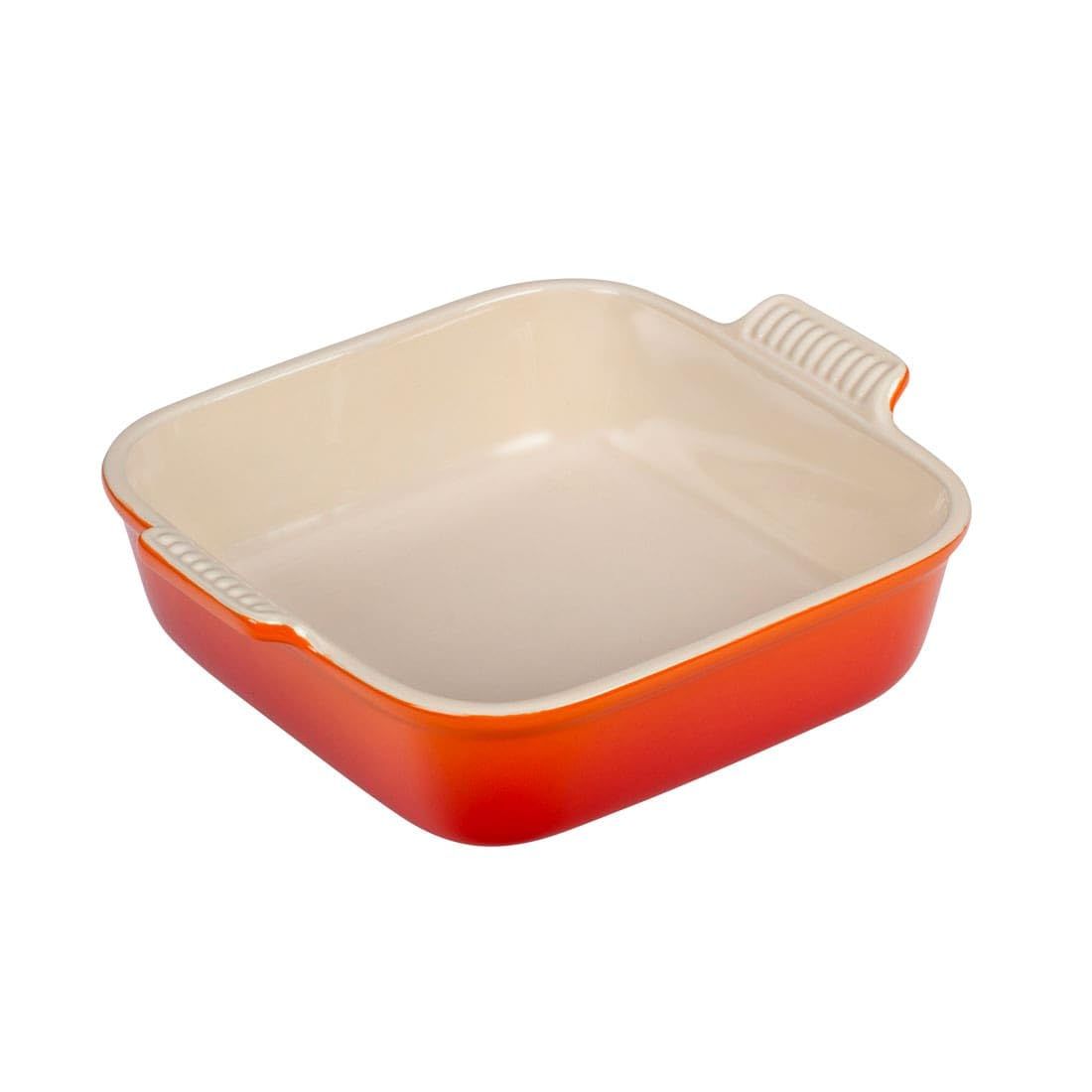 Heritage Square Dish - Flame, 3 qt. (9&quot;) | Le Creuset