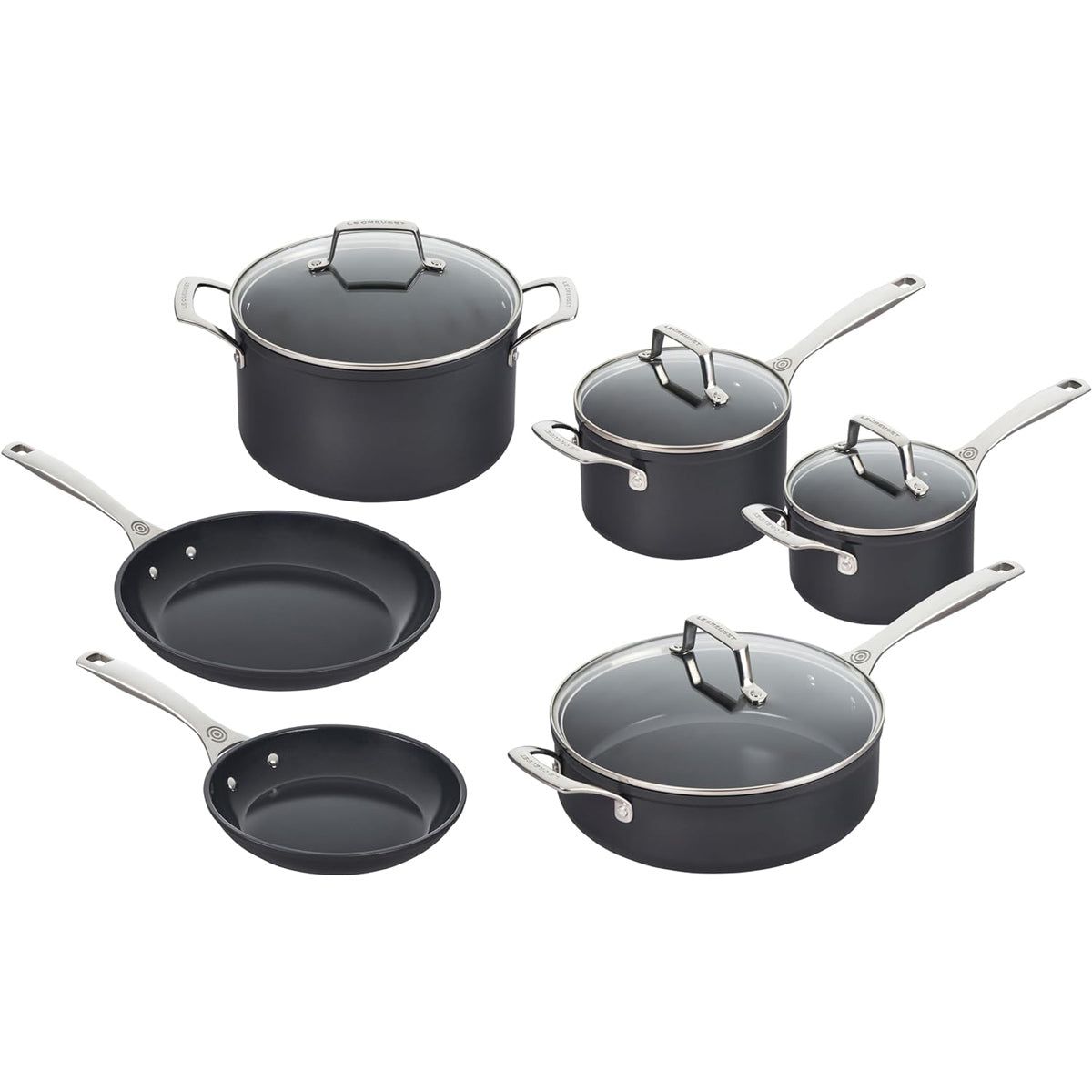 Set of 10 Essential Non-Stick Ceramic | Le Creuset
