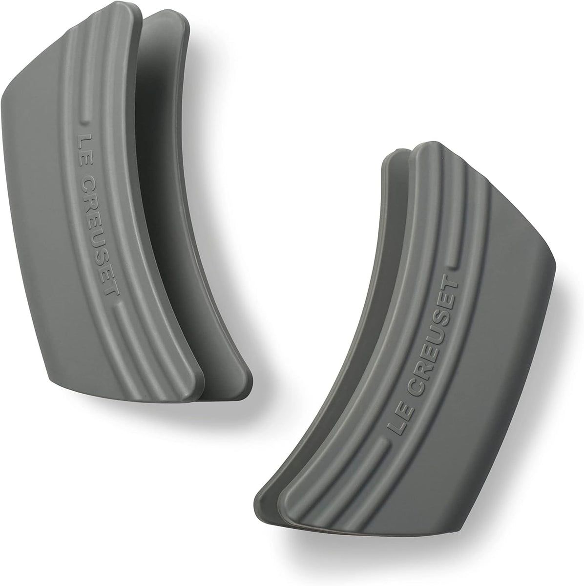 Silicone Pot Grips Set - Oyster, 5&quot; x 2 1/2&quot; each | Le Creuset