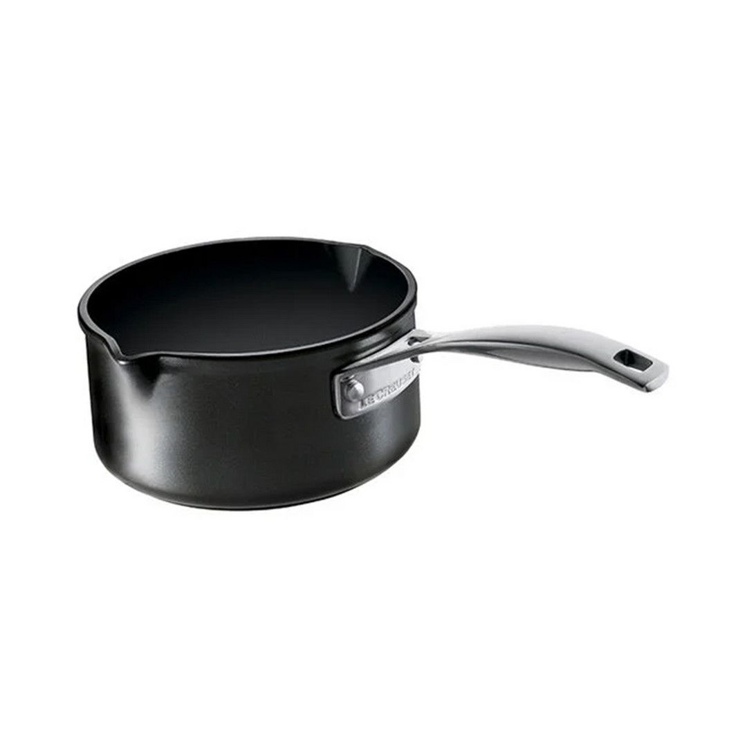 Toughened Nonstick PRO 1.6 qt. Open Saucepan w/ Pour Spouts | Le Creuset